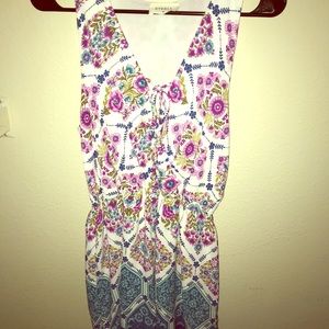 Beautiful Floral Romper